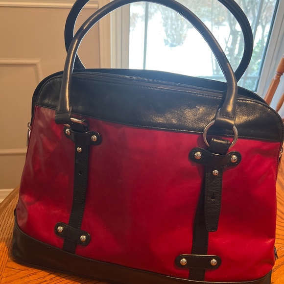 Danier Leather Satchel/Carryall Bag - EUC - Picture 3 of 14
